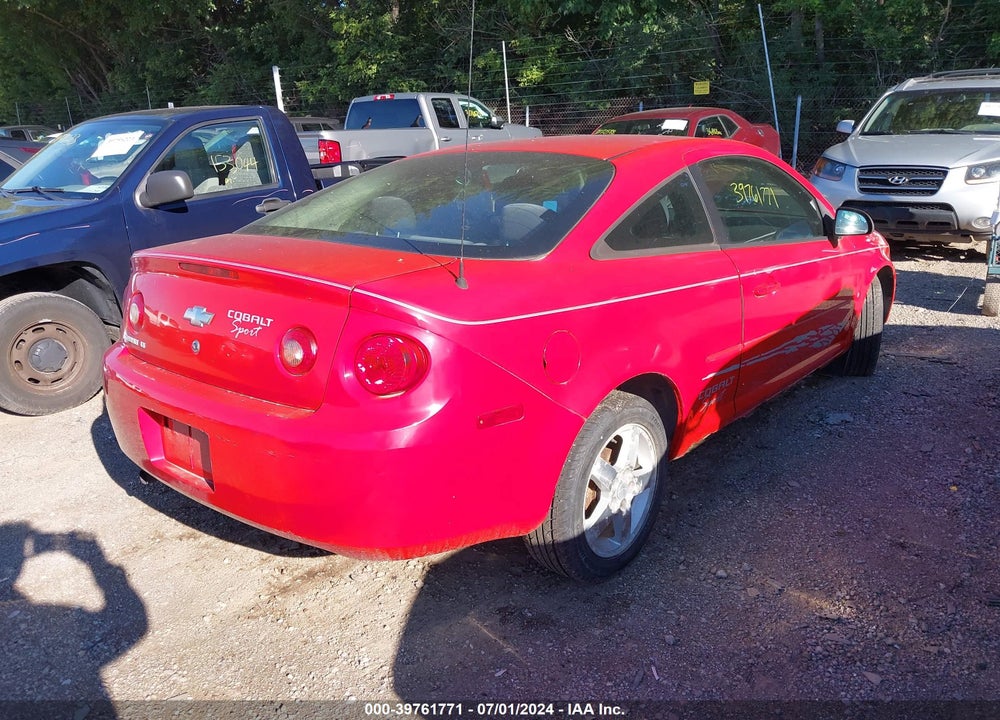 2009 CHEVROLET COBALT LT VIN: 1G1AT18H897243774