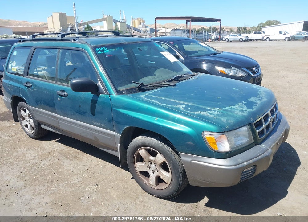 2000 SUBARU FORESTER S VIN: JF1SF655XYG727086