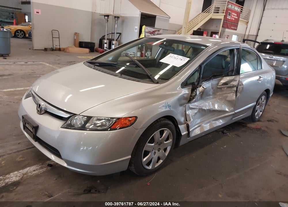2007 HONDA CIVIC LX VIN: 1HGFA16557L027883
