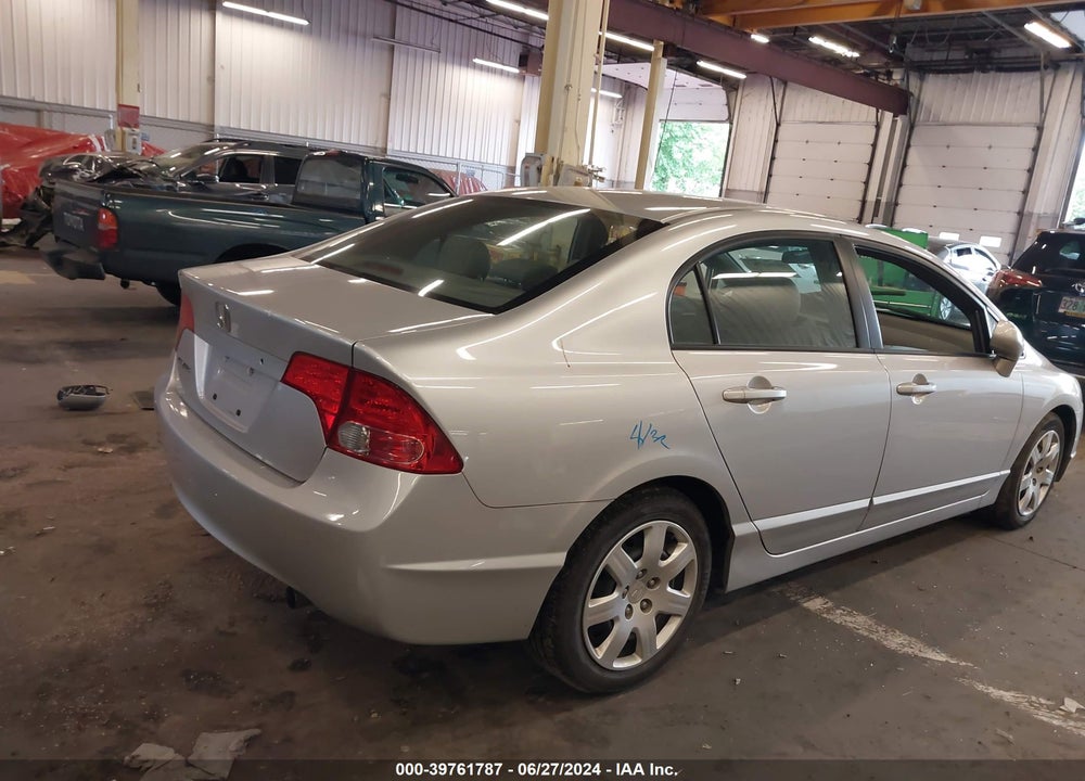 2007 HONDA CIVIC LX VIN: 1HGFA16557L027883