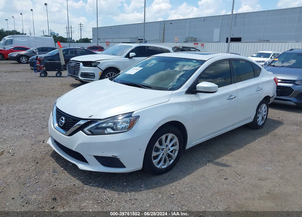 2017 NISSAN SENTRA SV VIN: 3N1AB7AP5HY308532