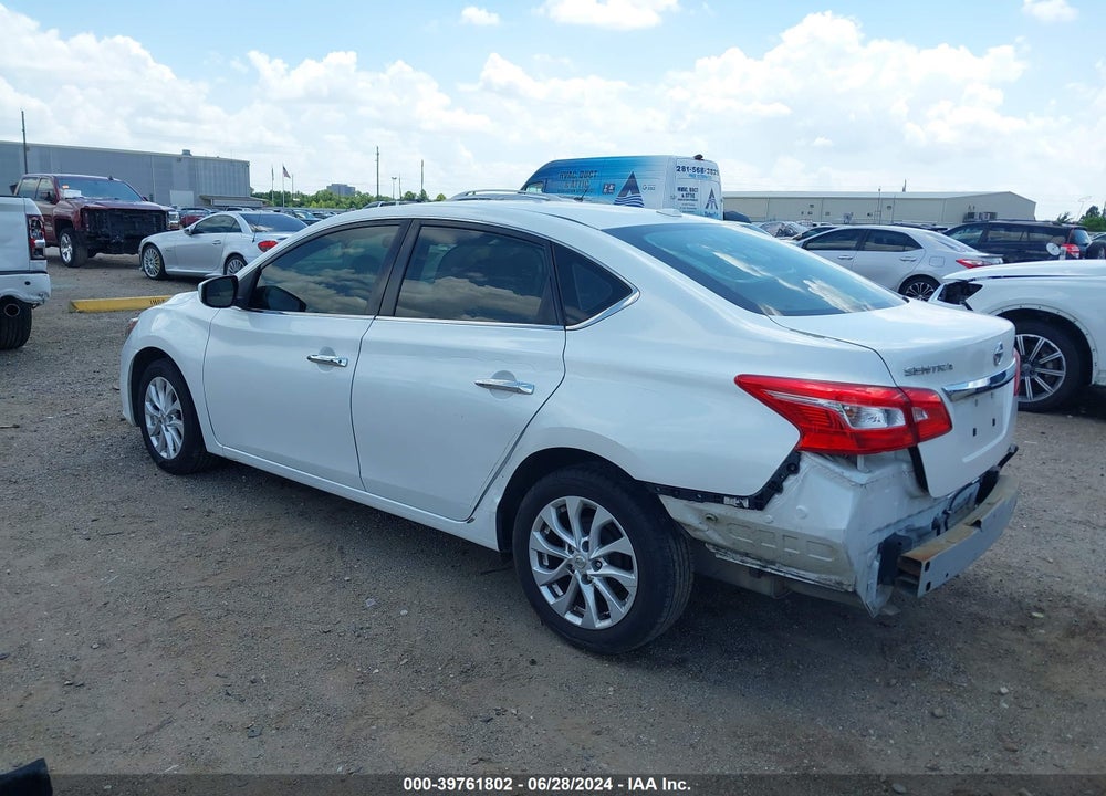 2017 NISSAN SENTRA SV VIN: 3N1AB7AP5HY308532