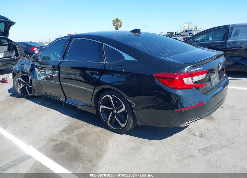 2019 HONDA ACCORD SPORT VIN: 1HGCV1F38KA122383