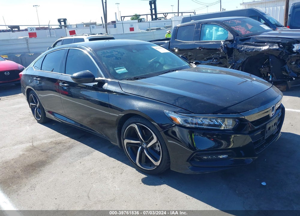 2019 HONDA ACCORD SPORT VIN: 1HGCV1F38KA122383