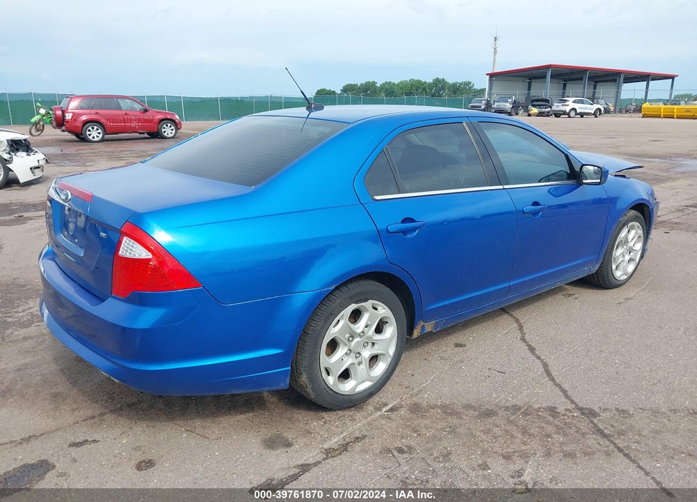 2011 FORD FUSION SE VIN: 3FAHP0HA4BR292241