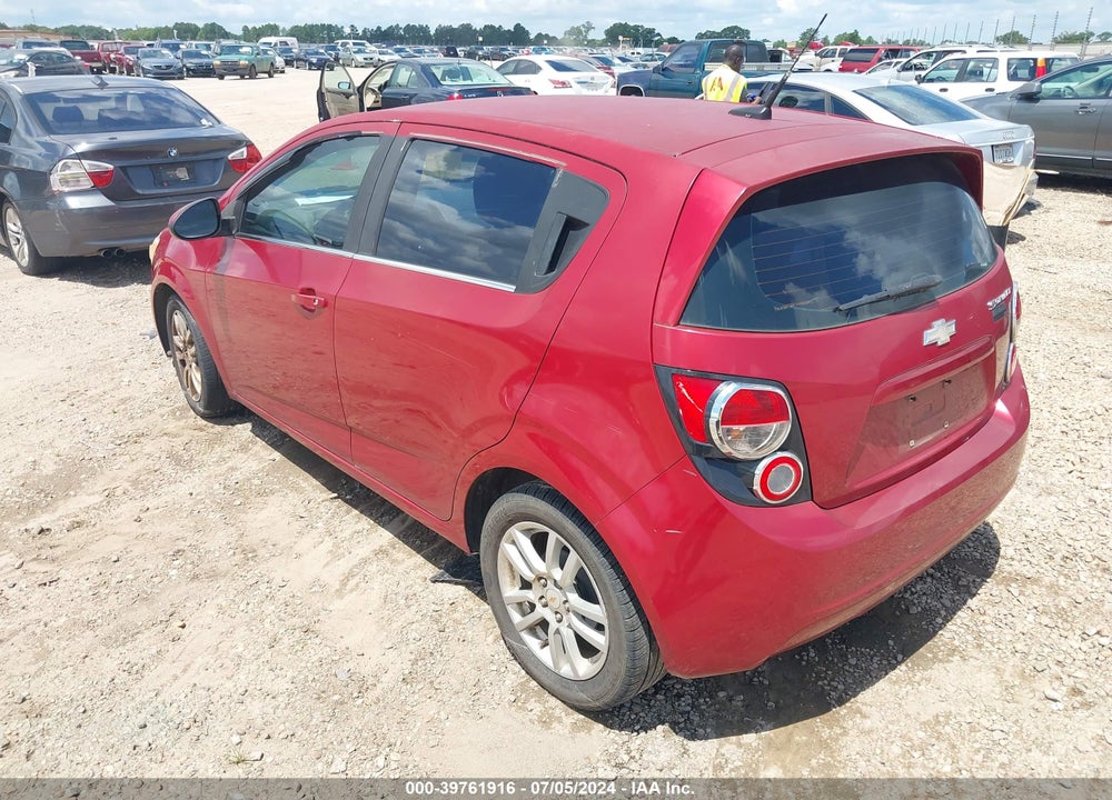 2012 CHEVROLET SONIC 2LT VIN: 1G1JC6SH9C4111573