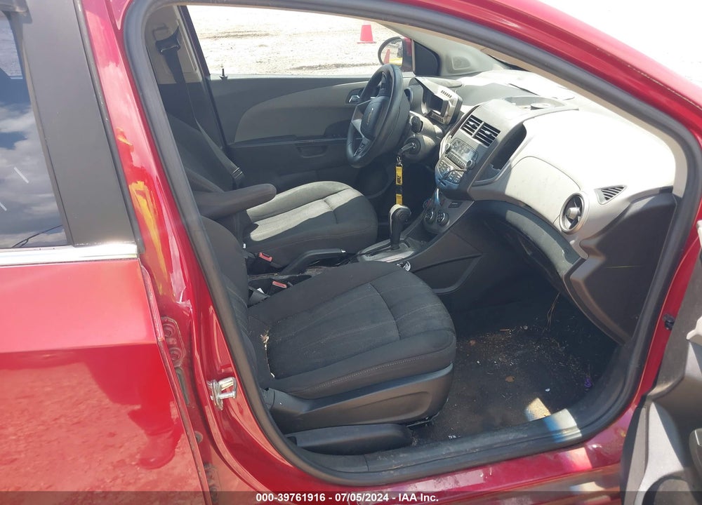 2012 CHEVROLET SONIC 2LT VIN: 1G1JC6SH9C4111573