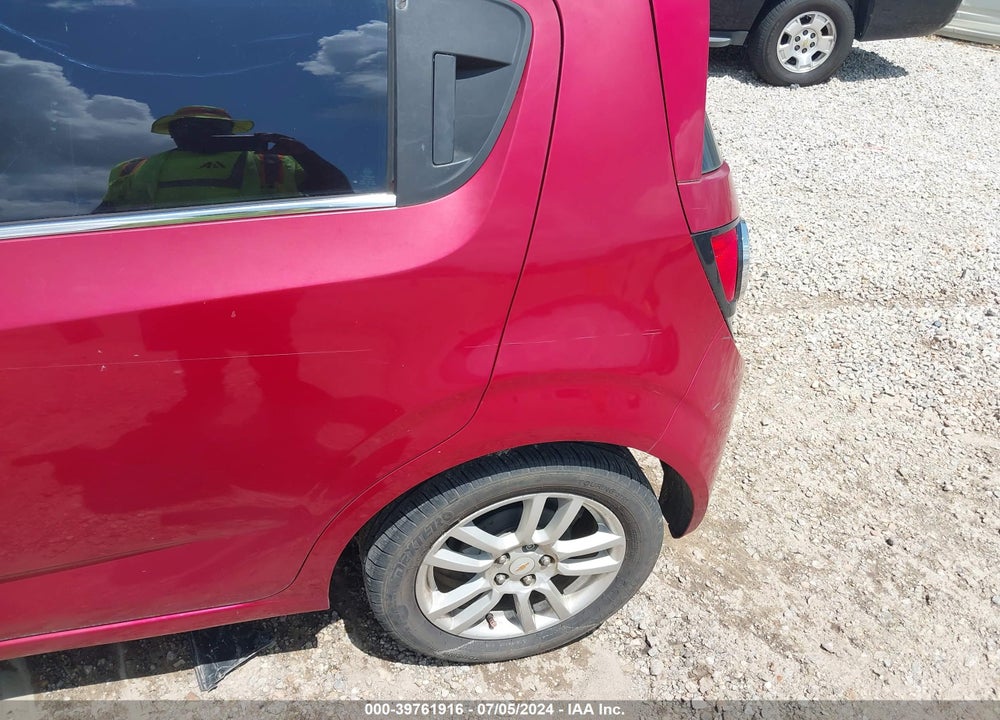 2012 CHEVROLET SONIC 2LT VIN: 1G1JC6SH9C4111573