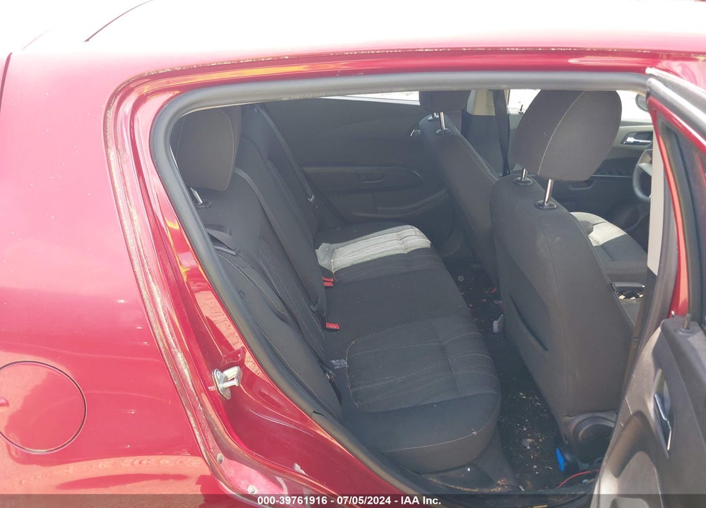 2012 CHEVROLET SONIC 2LT VIN: 1G1JC6SH9C4111573