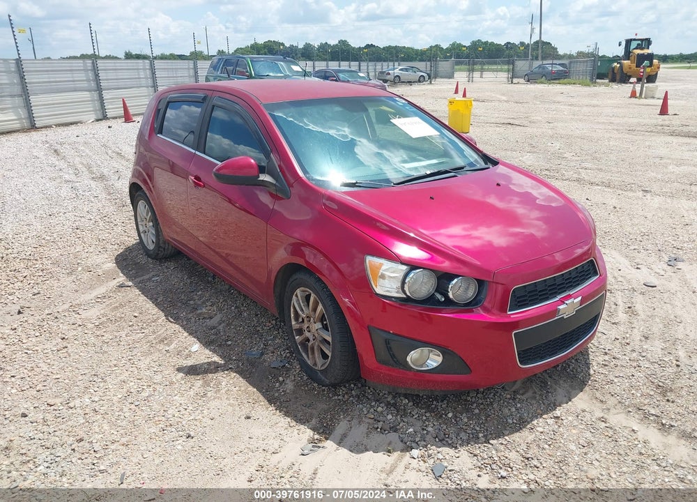 2012 CHEVROLET SONIC 2LT VIN: 1G1JC6SH9C4111573