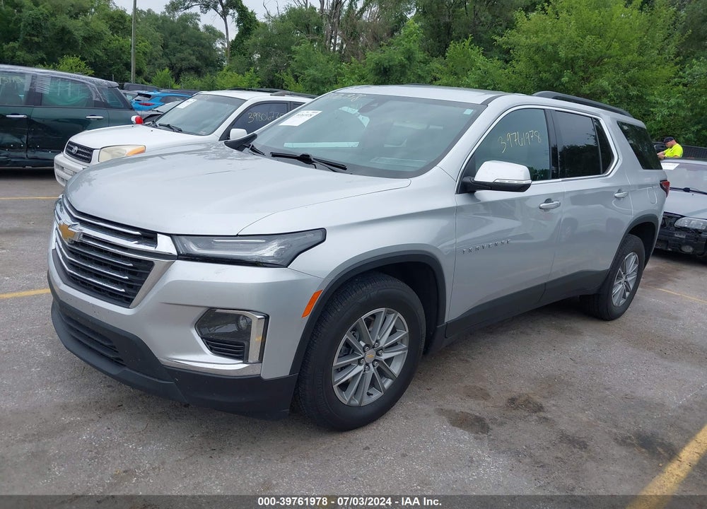 2022 CHEVROLET TRAVERSE AWD LT CLOTH VIN: 1GNEVGKW1NJ163363