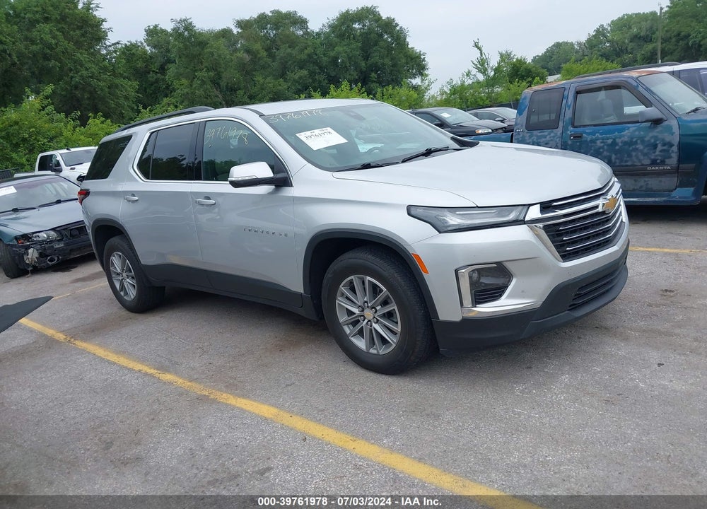 2022 CHEVROLET TRAVERSE AWD LT CLOTH VIN: 1GNEVGKW1NJ163363