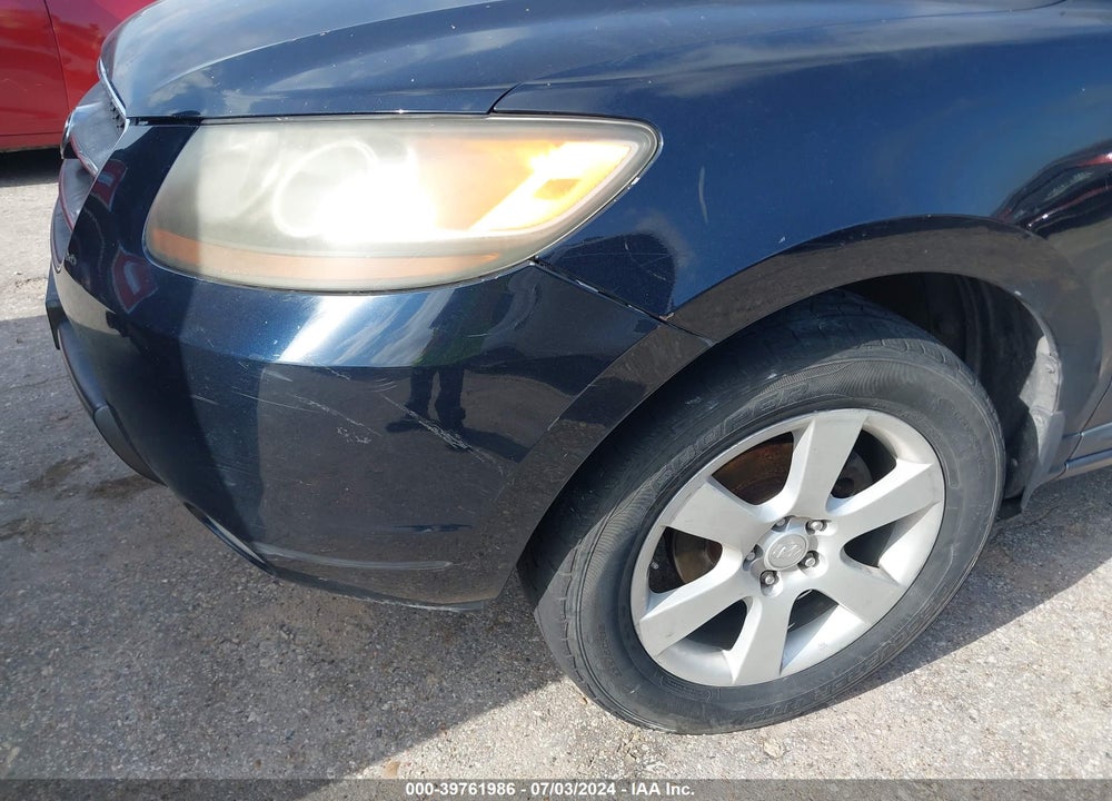 2007 HYUNDAI SANTA FE LIMITED/SE VIN: 5NMSH13E87H100503
