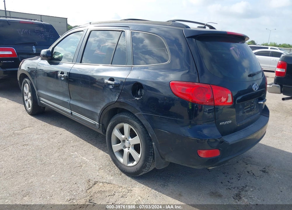 2007 HYUNDAI SANTA FE LIMITED/SE VIN: 5NMSH13E87H100503