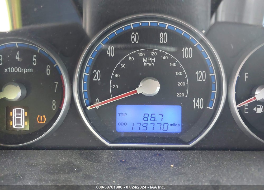 2007 HYUNDAI SANTA FE LIMITED/SE VIN: 5NMSH13E87H100503