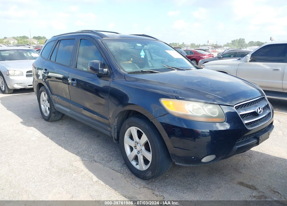 2007 HYUNDAI SANTA FE LIMITED/SE VIN: 5NMSH13E87H100503