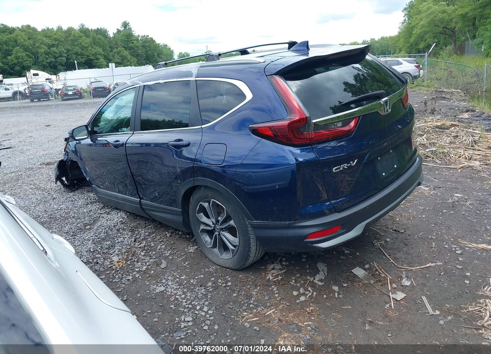2022 HONDA CR-V AWD EX-L VIN: 2HKRW2H85NH651873