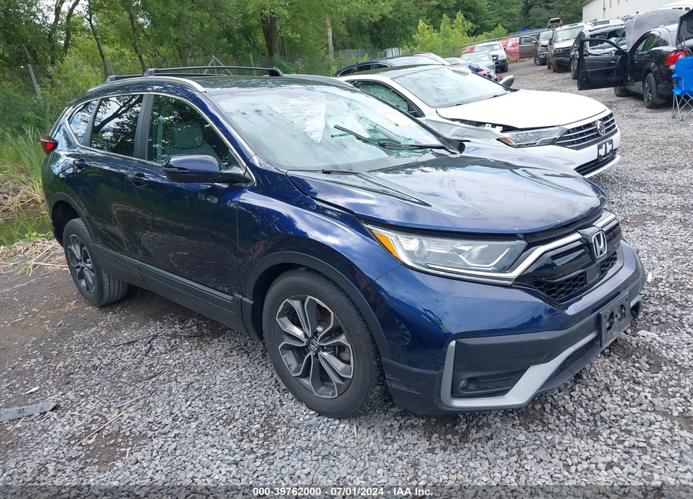 2022 HONDA CR-V AWD EX-L VIN: 2HKRW2H85NH651873