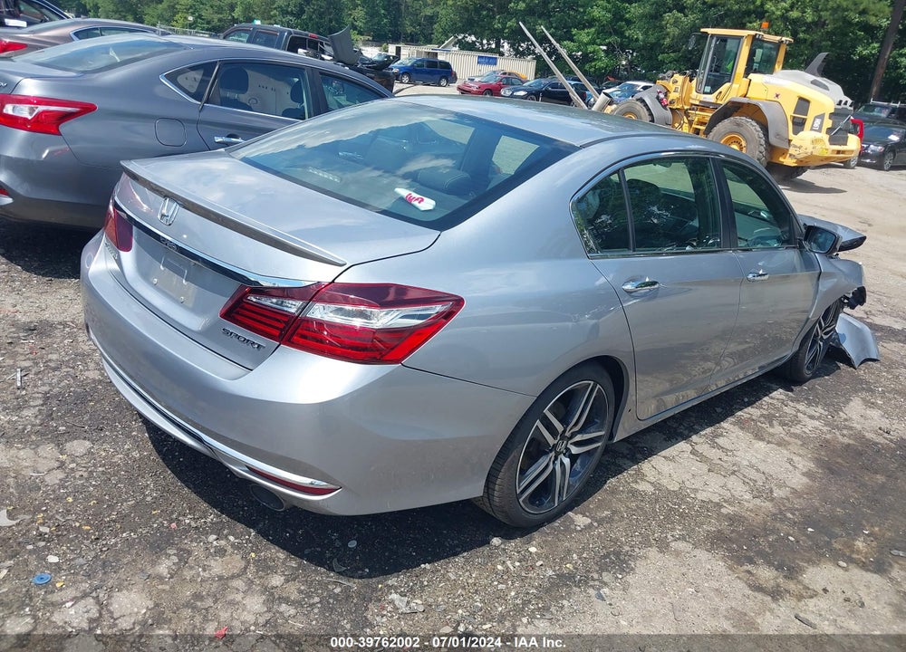 2017 HONDA ACCORD SPORT VIN: 1HGCR2F50HA278549