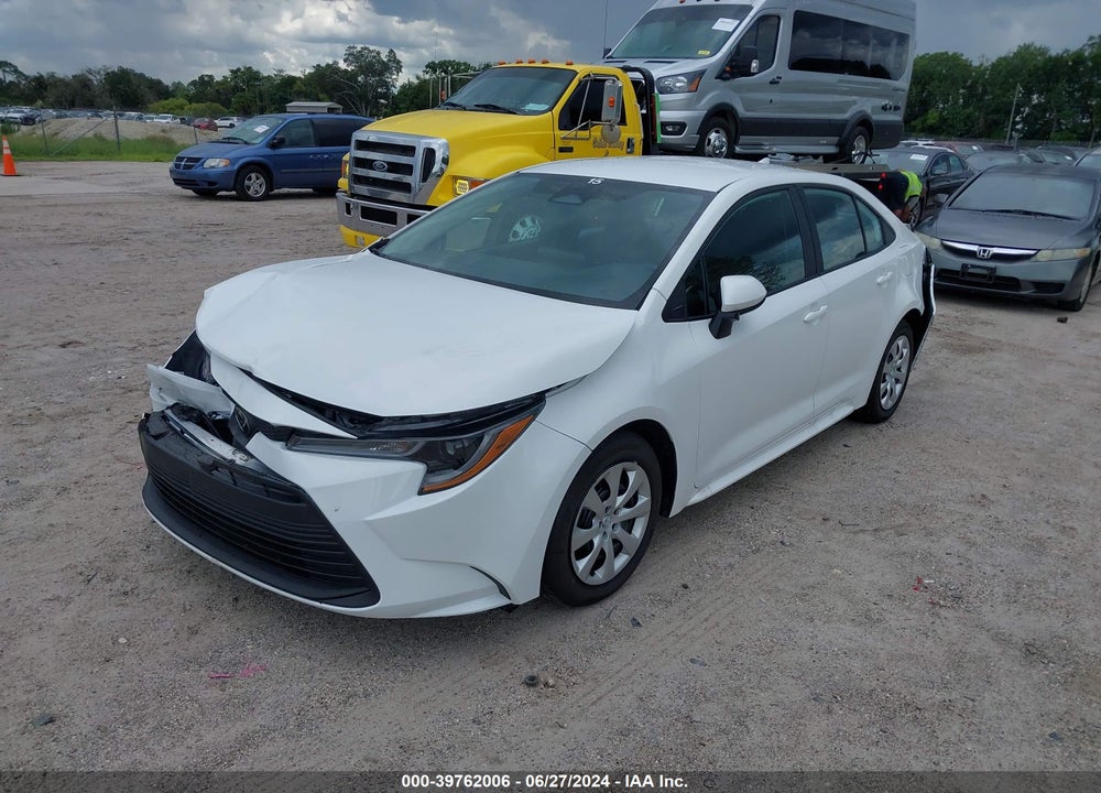 2024 TOYOTA COROLLA LE VIN: 5YFB4MDEXRP140151