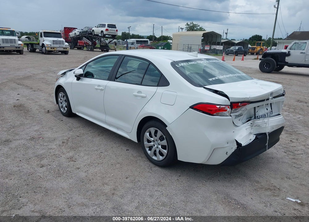 2024 TOYOTA COROLLA LE VIN: 5YFB4MDEXRP140151
