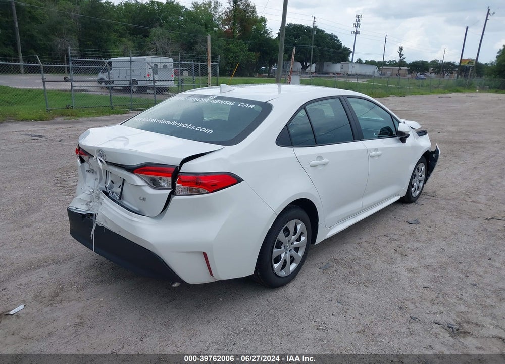 2024 TOYOTA COROLLA LE VIN: 5YFB4MDEXRP140151