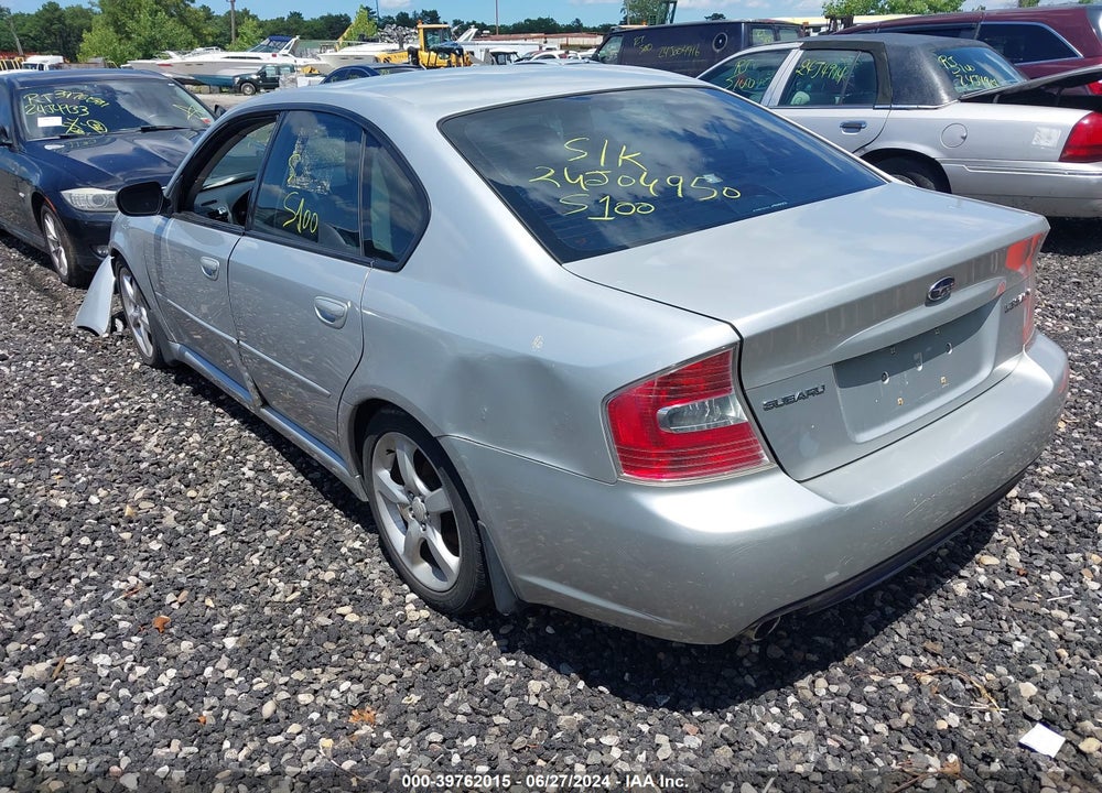 2007 SUBARU LEGACY 2.5I LIMITED VIN: 4S3BL626077213441