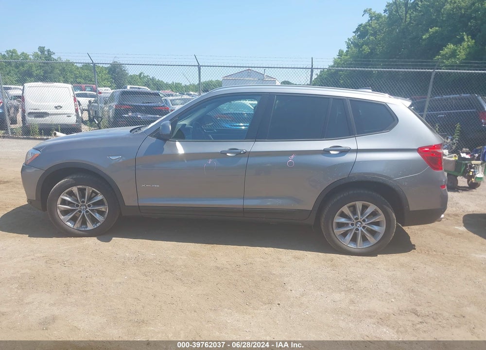 2017 BMW X3 XDRIVE28I VIN: 5UXWX9C59H0T13687