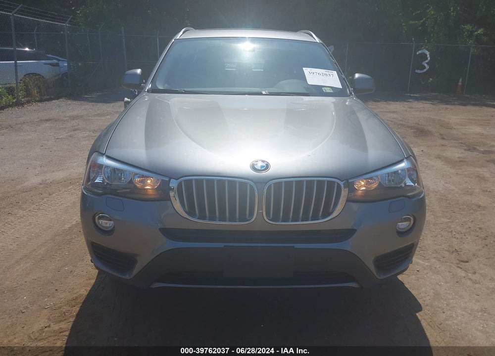 2017 BMW X3 XDRIVE28I VIN: 5UXWX9C59H0T13687