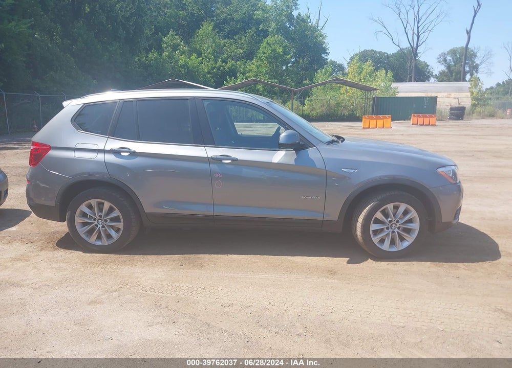 2017 BMW X3 XDRIVE28I VIN: 5UXWX9C59H0T13687