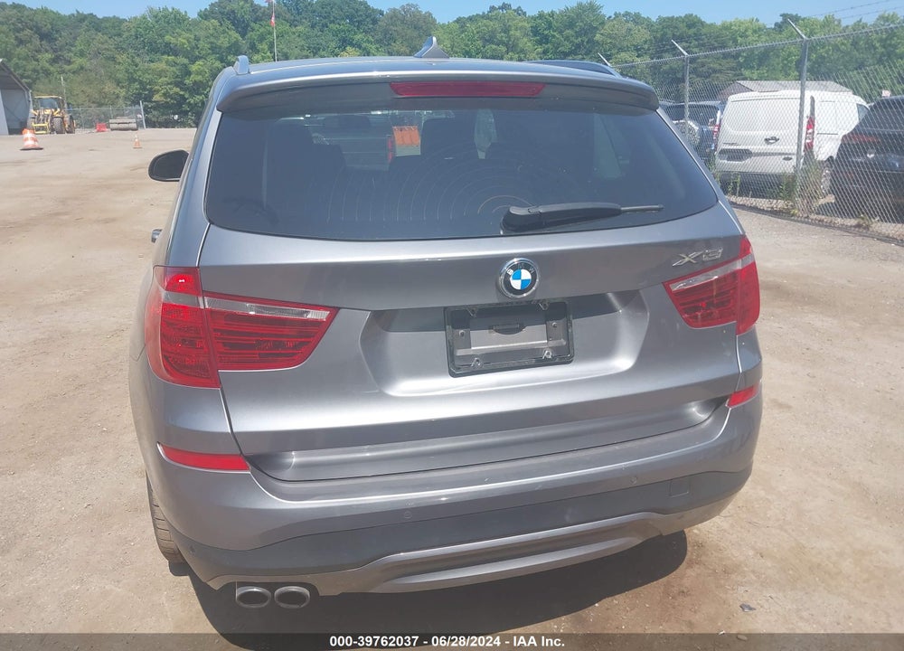 2017 BMW X3 XDRIVE28I VIN: 5UXWX9C59H0T13687