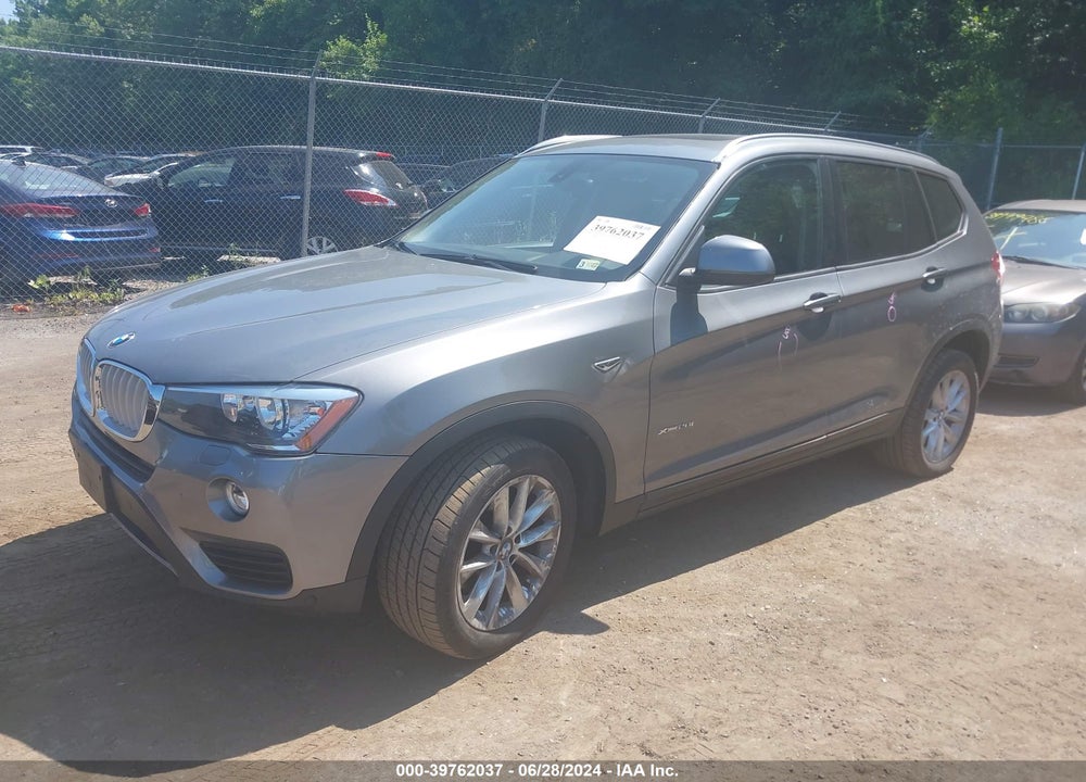 2017 BMW X3 XDRIVE28I VIN: 5UXWX9C59H0T13687