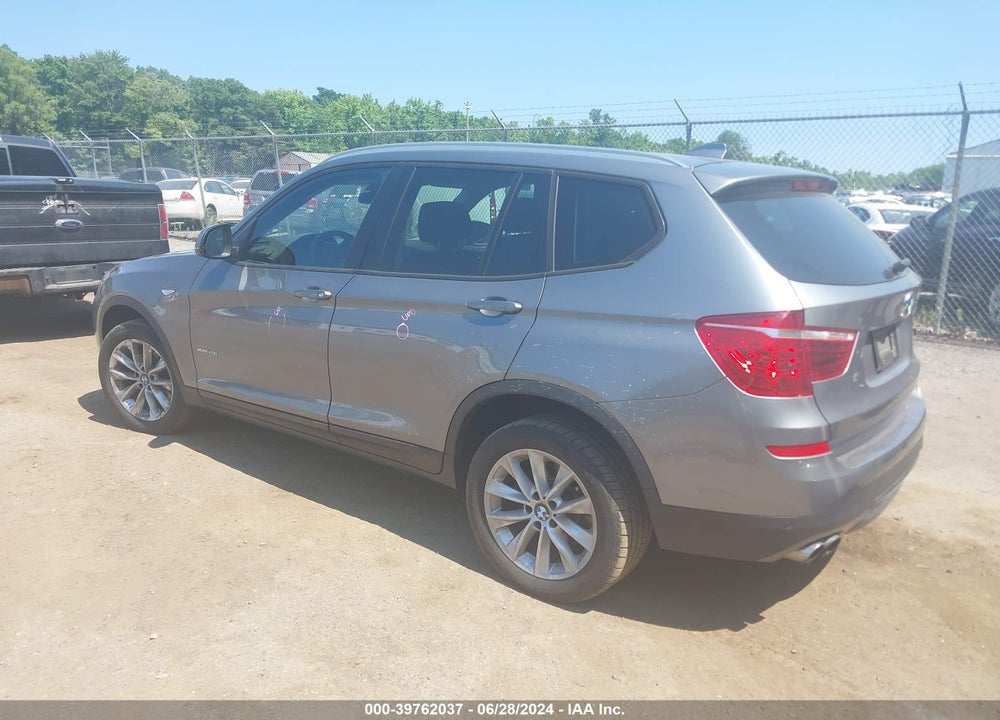 2017 BMW X3 XDRIVE28I VIN: 5UXWX9C59H0T13687