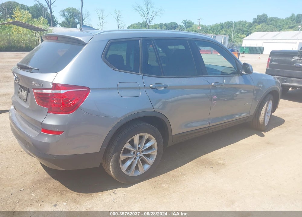 2017 BMW X3 XDRIVE28I VIN: 5UXWX9C59H0T13687