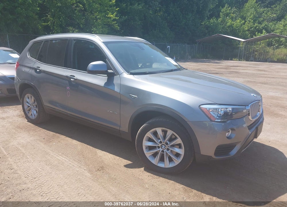 2017 BMW X3 XDRIVE28I VIN: 5UXWX9C59H0T13687