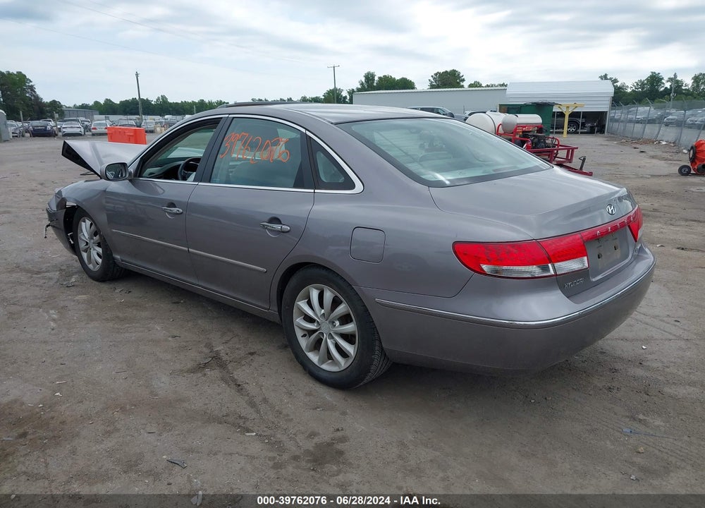 2006 HYUNDAI AZERA LIMITED/SE VIN: KMHFC46F76A080576