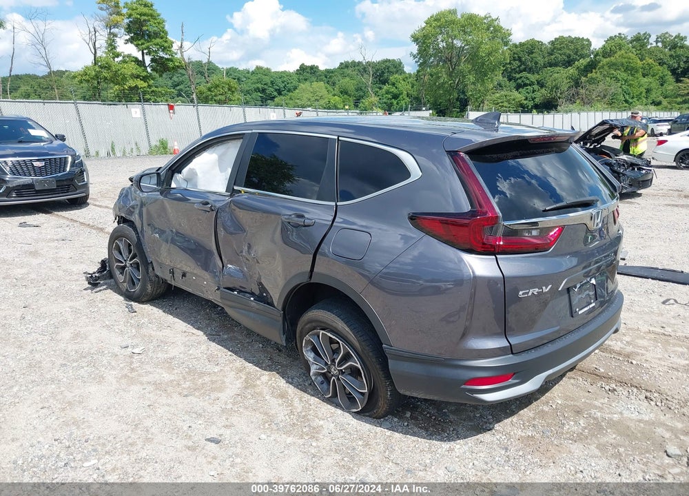 2021 HONDA CR-V AWD EX VIN: 2HKRW2H51MH630331