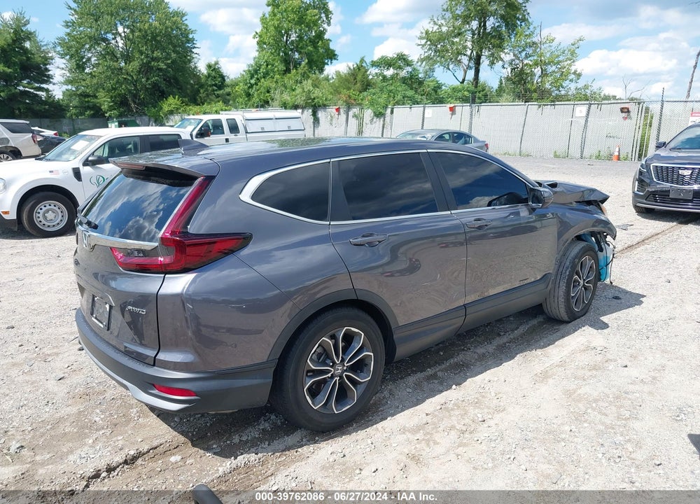 2021 HONDA CR-V AWD EX VIN: 2HKRW2H51MH630331