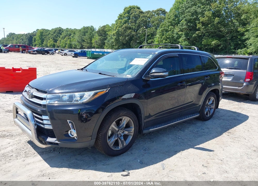 2019 TOYOTA HIGHLANDER LIMITED/PLATINUM VIN: 5TDDZRFH3KS934307