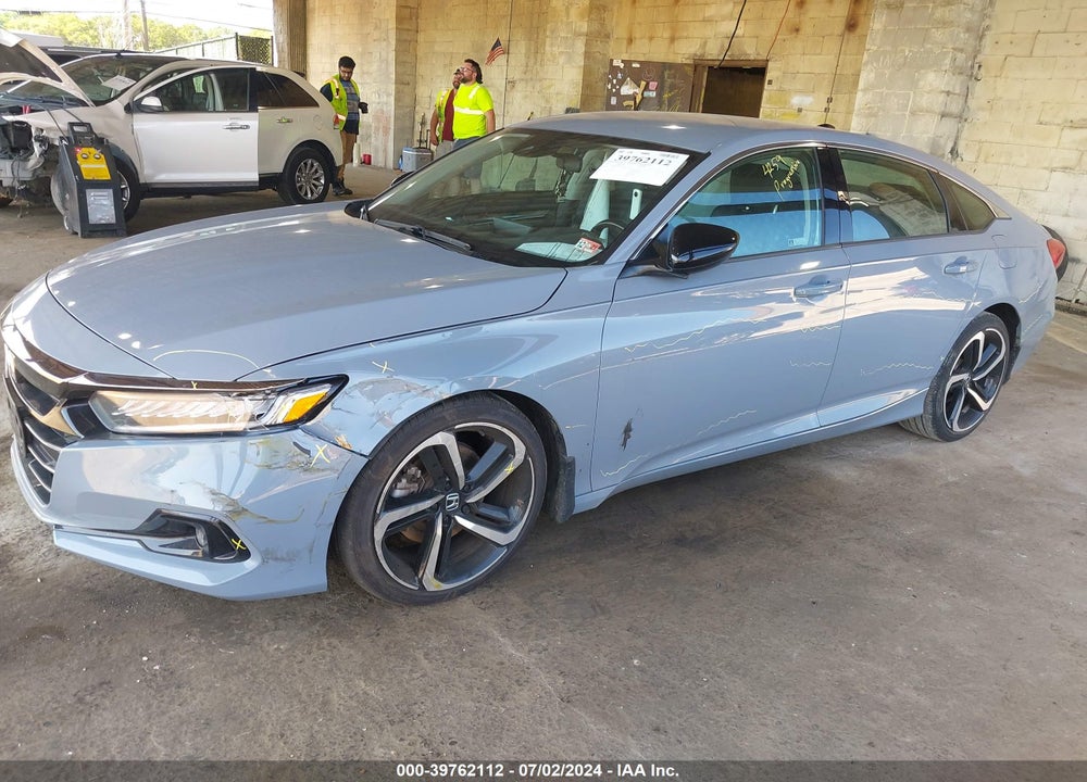 2021 HONDA ACCORD SPORT SPECIAL EDITION VIN: 1HGCV1F46MA012699