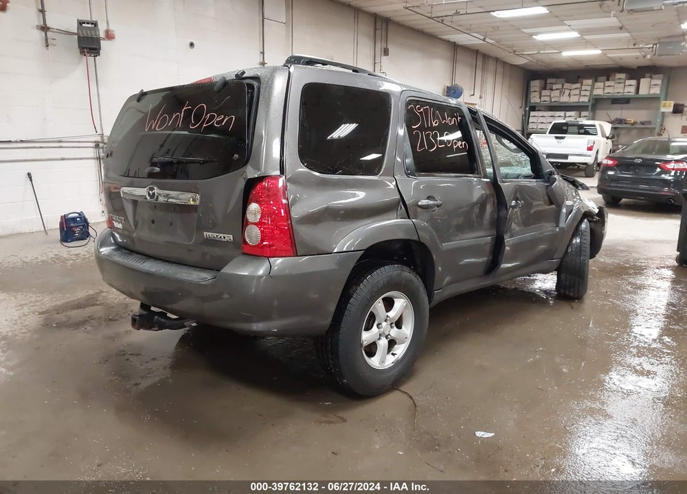 2005 MAZDA TRIBUTE S VIN: 4F2YZ04105KM36855