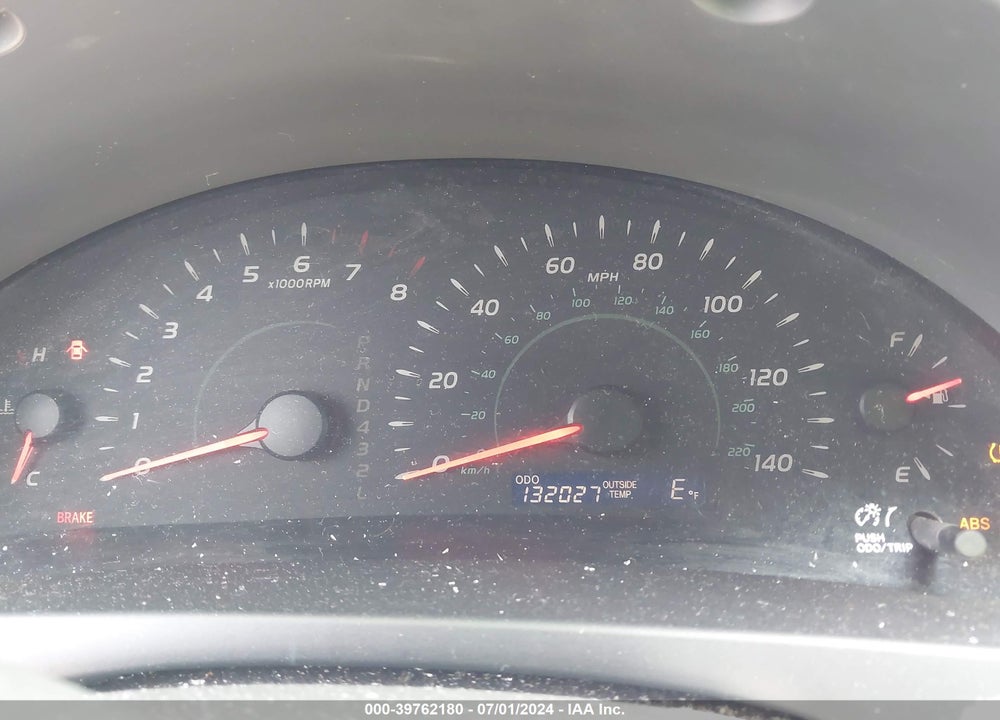 2008 TOYOTA CAMRY LE VIN: 4T1BE46K08U777272