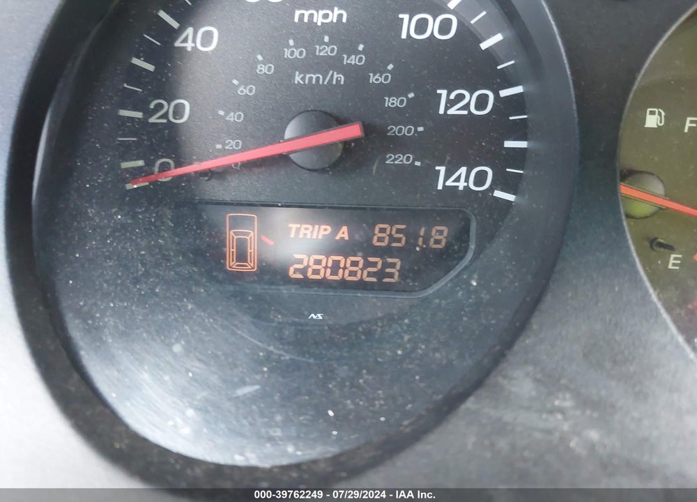 2003 ACURA MDX VIN: 2HNYD18263H530969