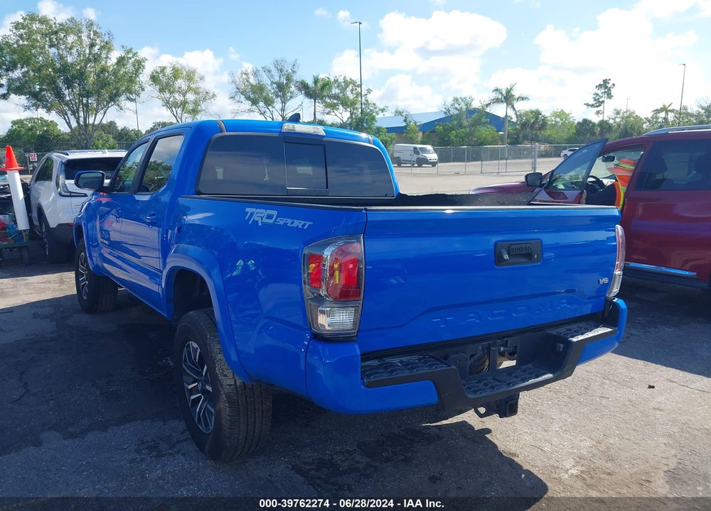 2021 TOYOTA TACOMA VIN: 3TMAZ5CN3MM145583