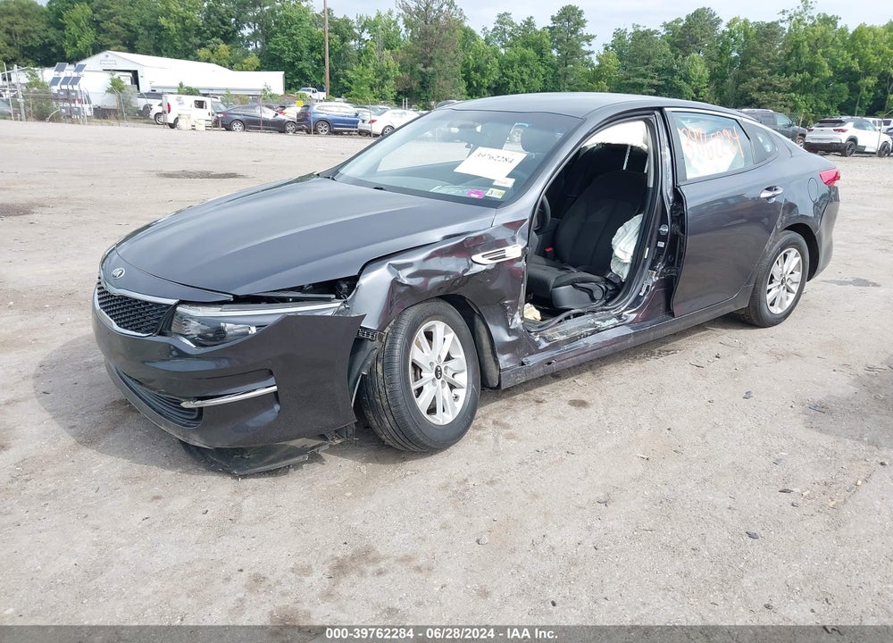 2016 KIA OPTIMA LX VIN: KNAGT4L33G5117245