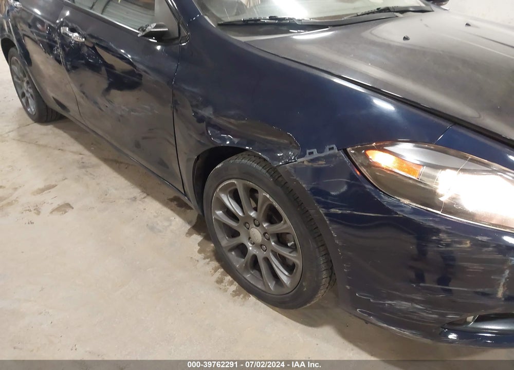 2013 DODGE DART LIMITED VIN: 1C3CDFCH0DD306494