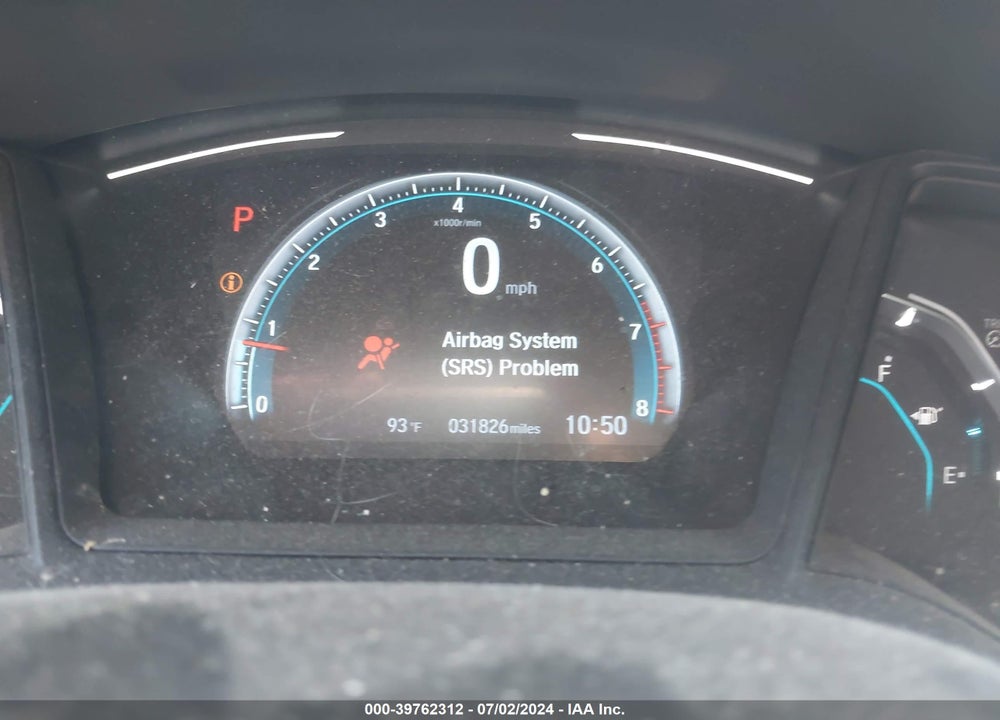 2020 HONDA CIVIC LX VIN: 2HGFC2F68LH519968