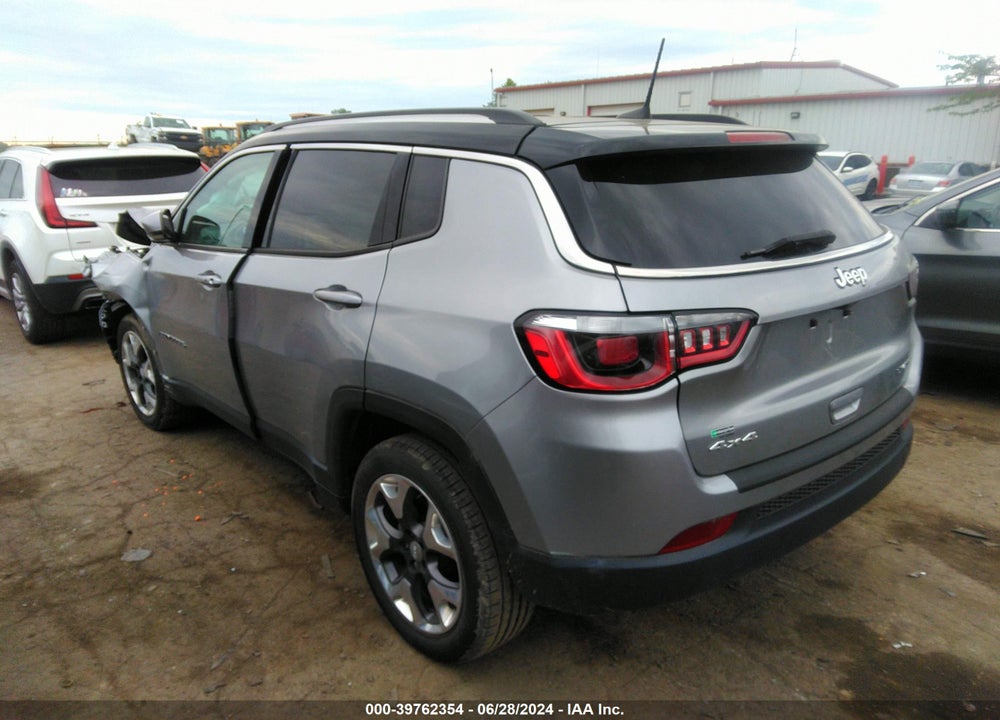 2019 JEEP COMPASS LIMITED 4X4 VIN: 3C4NJDCB7KT713877