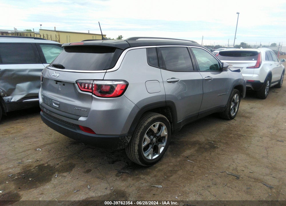 2019 JEEP COMPASS LIMITED 4X4 VIN: 3C4NJDCB7KT713877