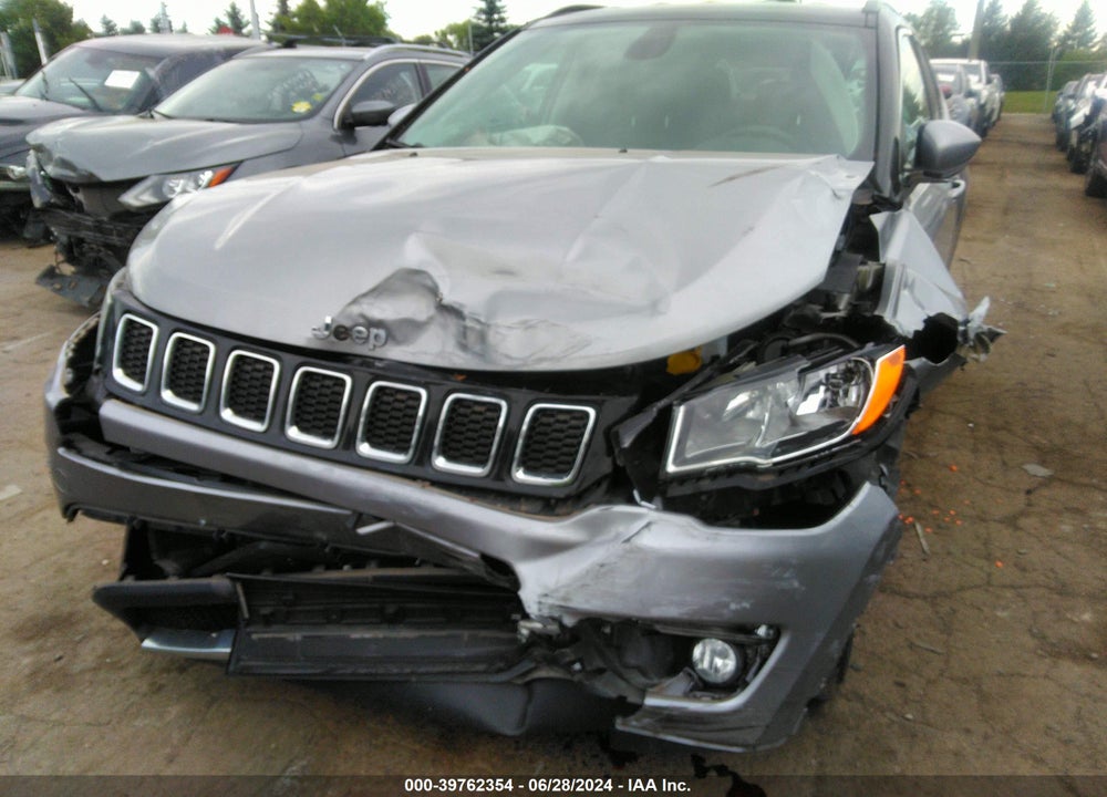 2019 JEEP COMPASS LIMITED 4X4 VIN: 3C4NJDCB7KT713877